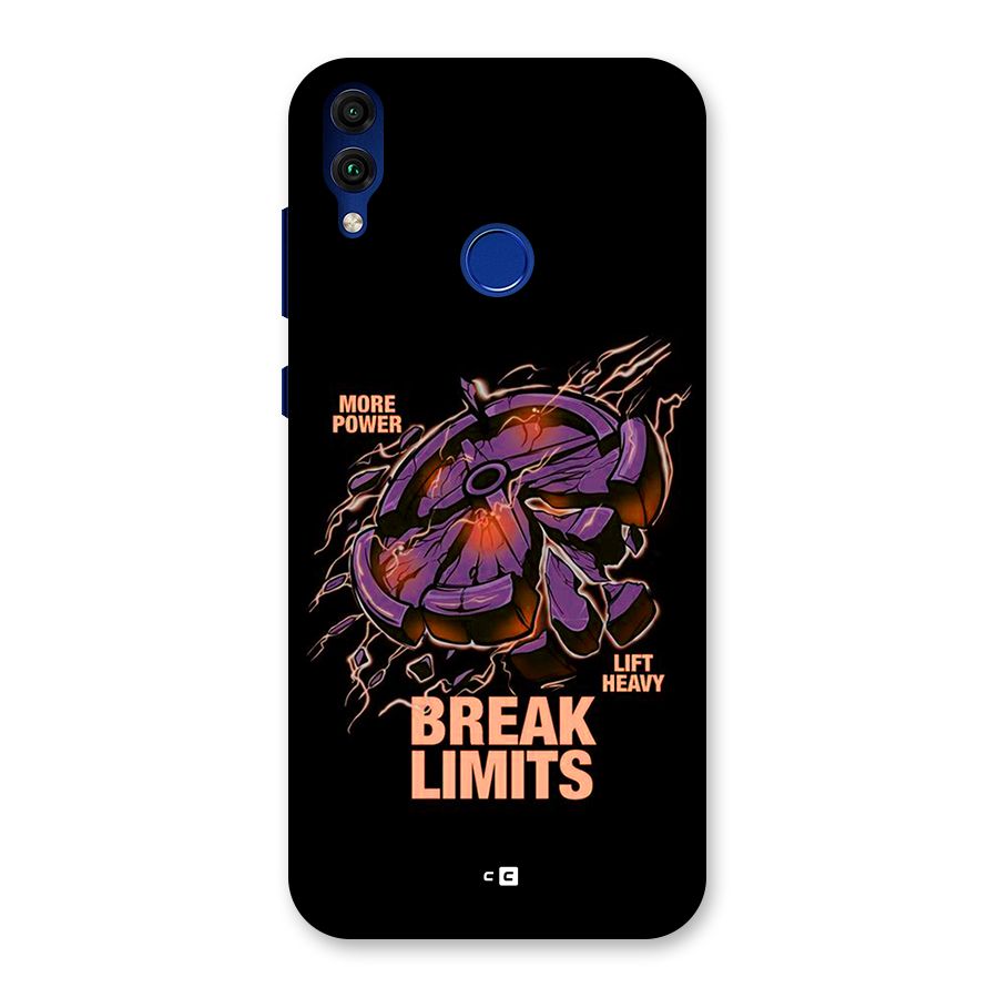 Break Limits Back Case for Honor 8C