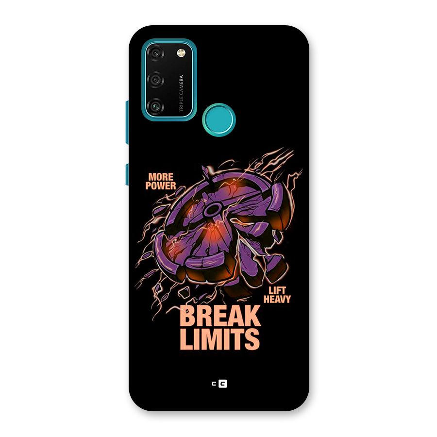 Break Limits Back Case for Honor 9A
