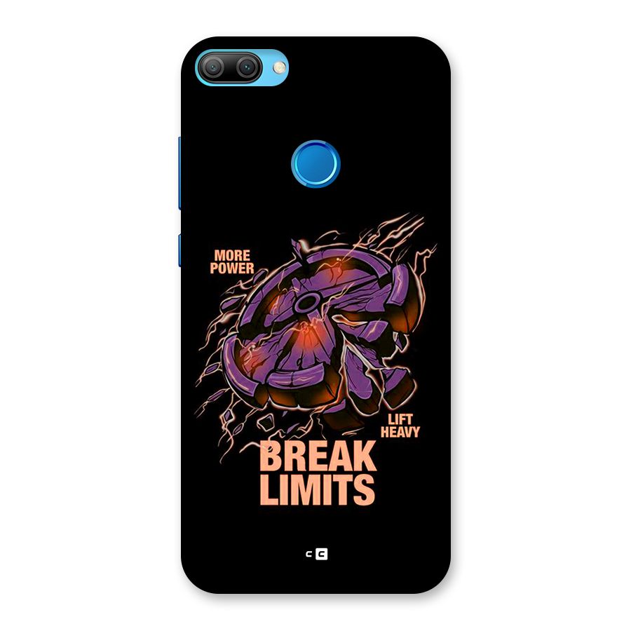 Break Limits Back Case for Honor 9N