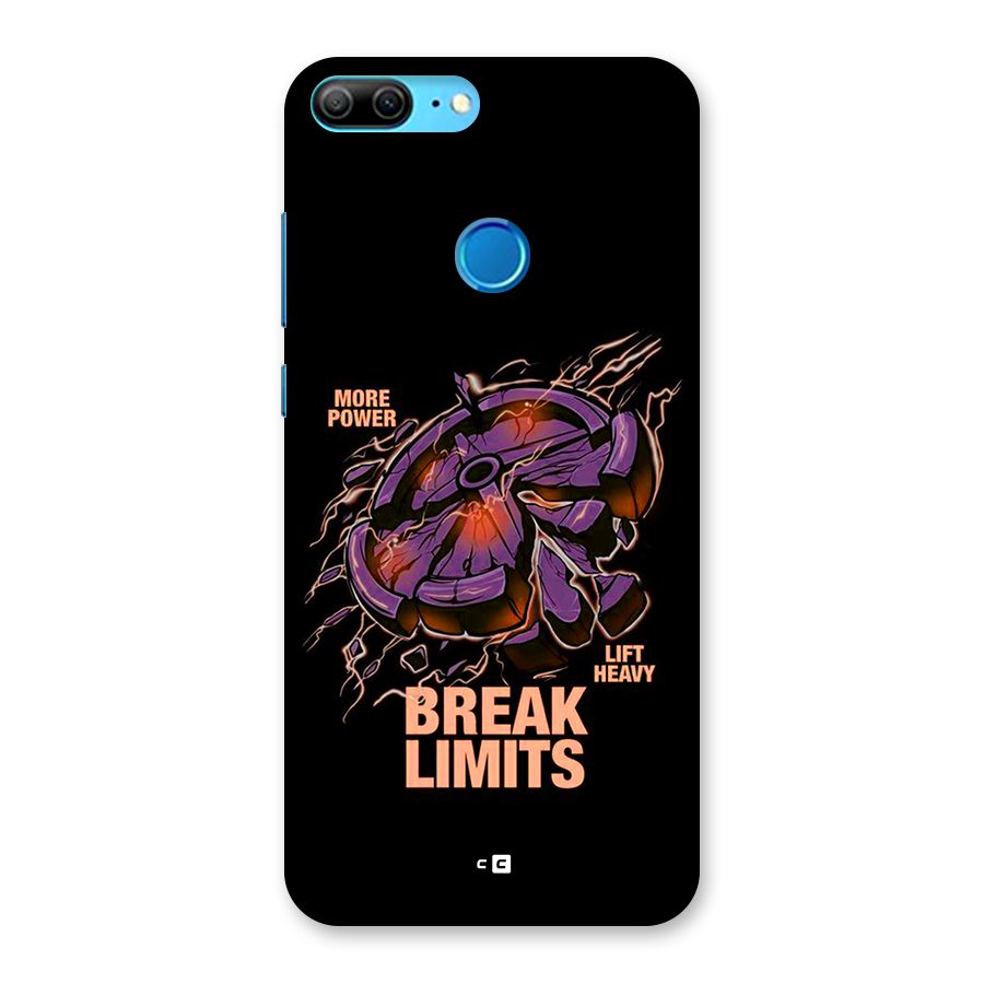 Break Limits Back Case for Honor 9 Lite