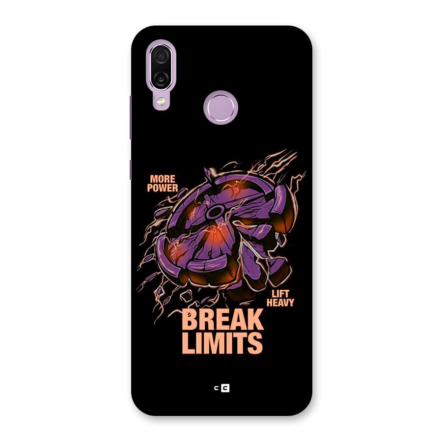 Break Limits Back Case for Honor Play