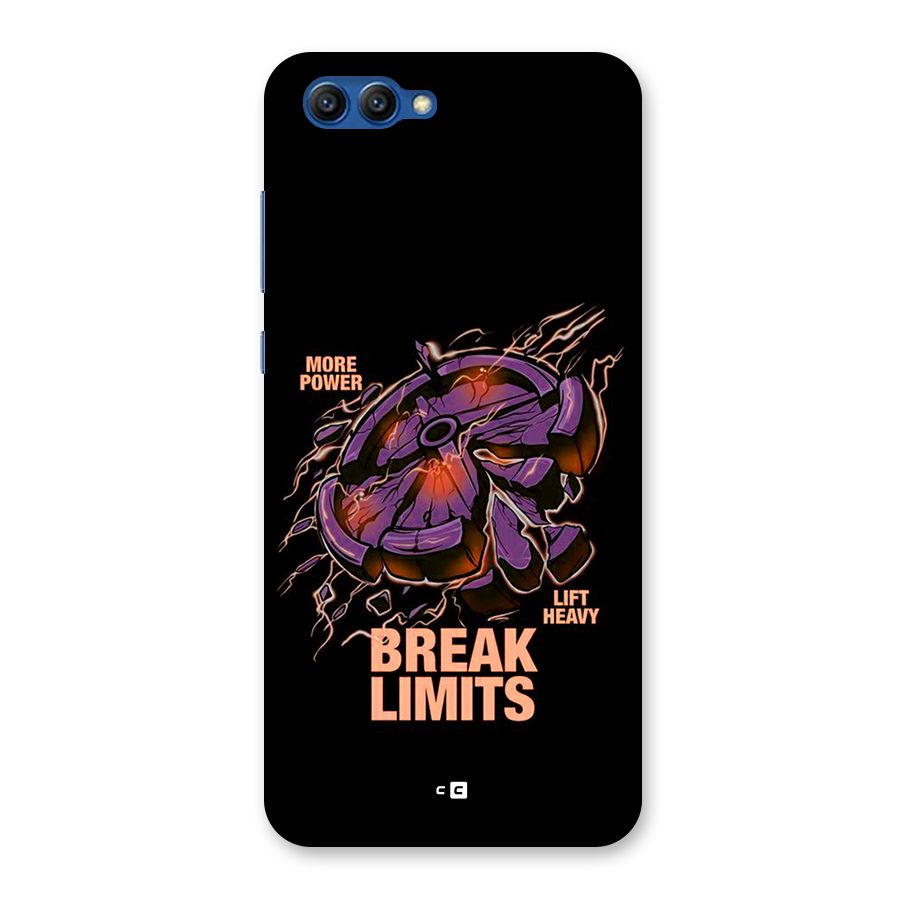 Break Limits Back Case for Honor View 10
