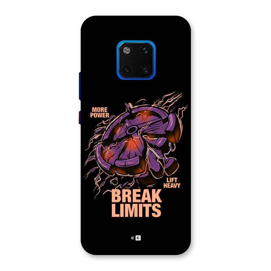 Break Limits Back Case for Huawei Mate 20 Pro