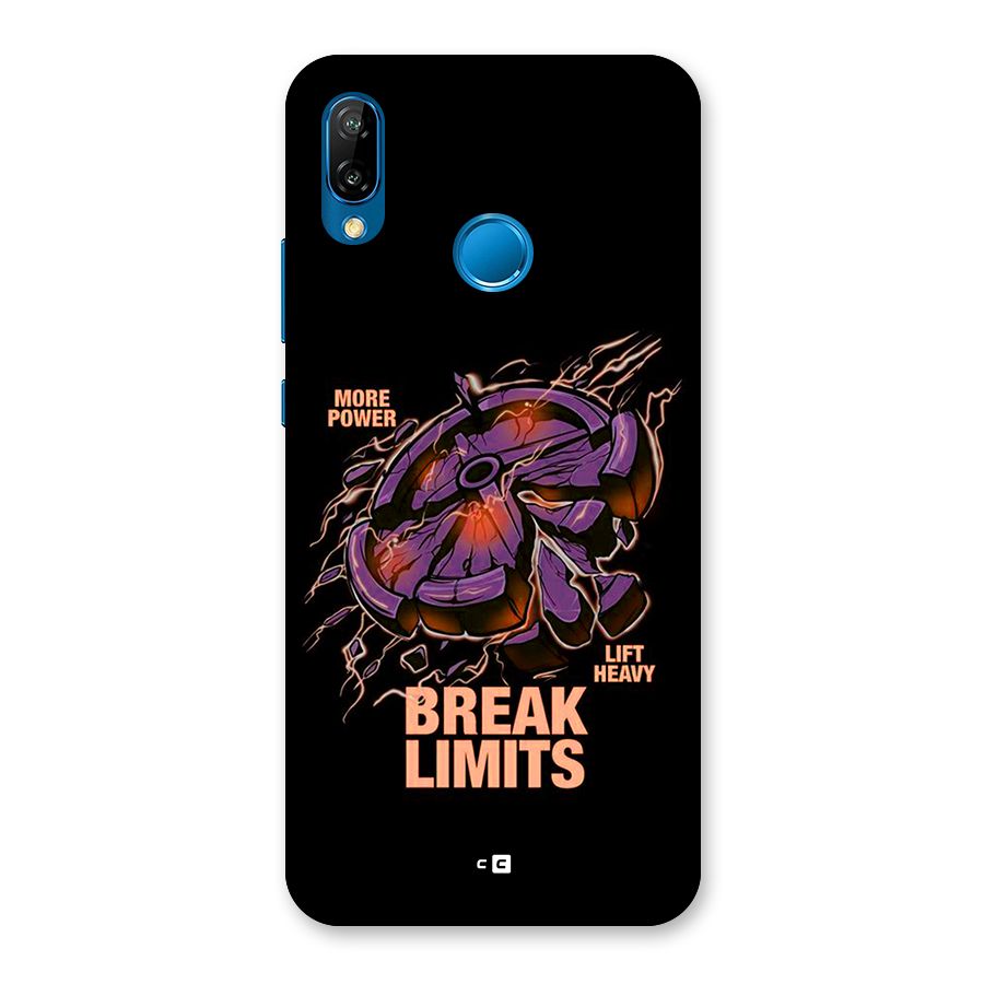 Break Limits Back Case for Huawei P20 Lite