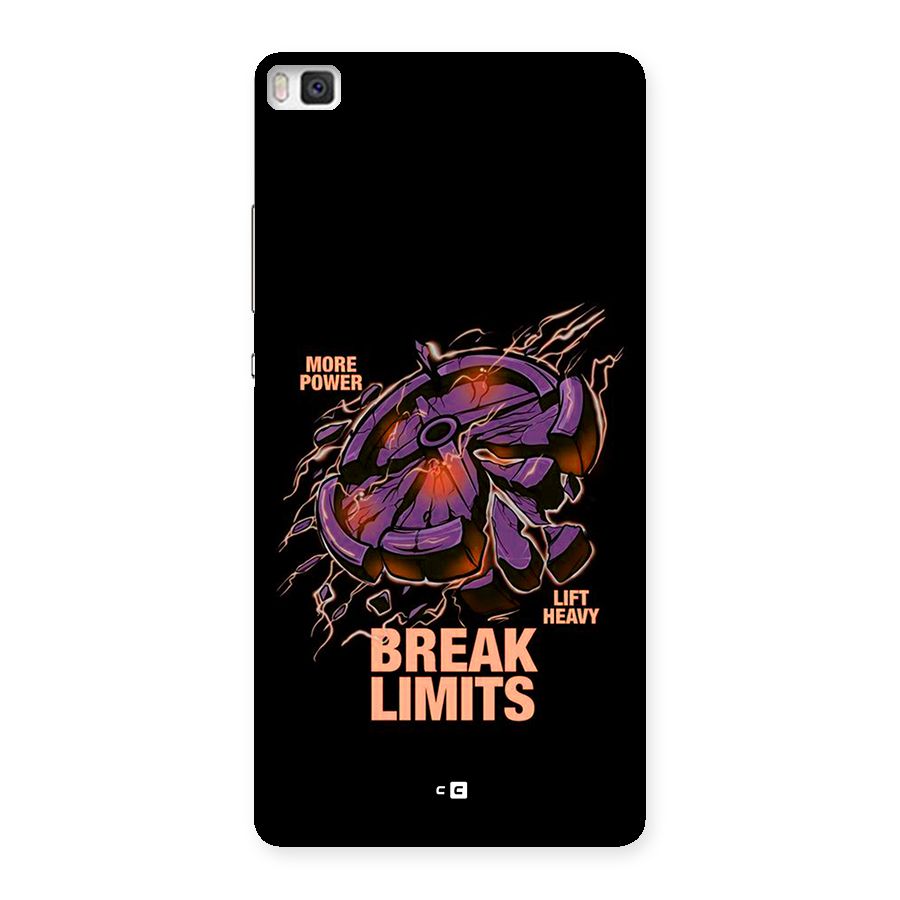 Break Limits Back Case for Huawei P8