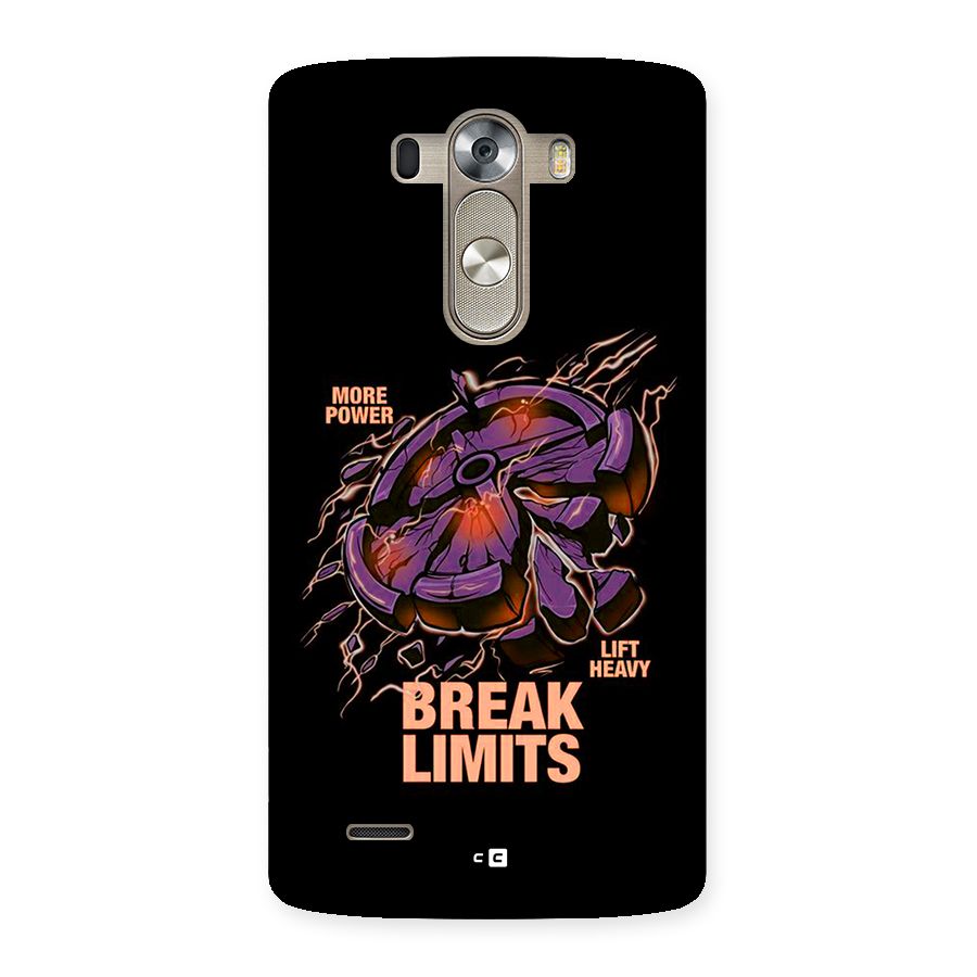 Break Limits Back Case for LG G3