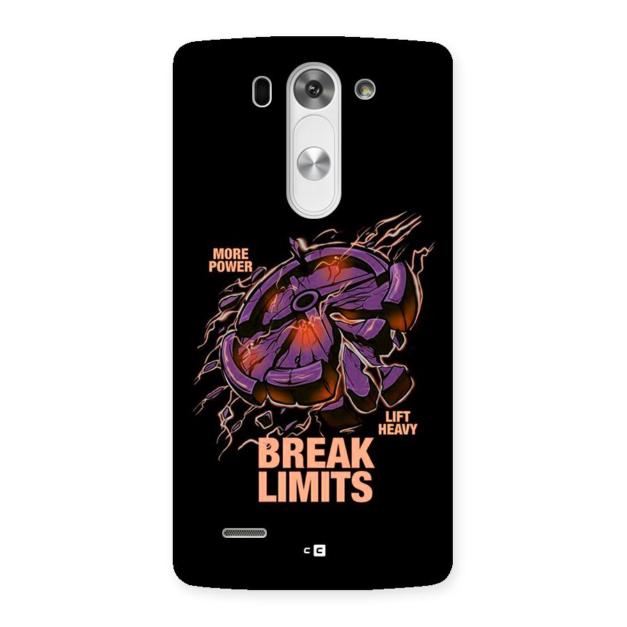 Break Limits Back Case for LG G3 Mini