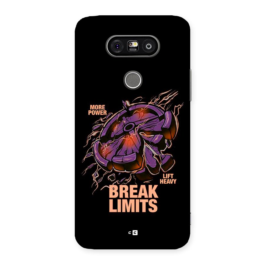 Break Limits Back Case for LG G5