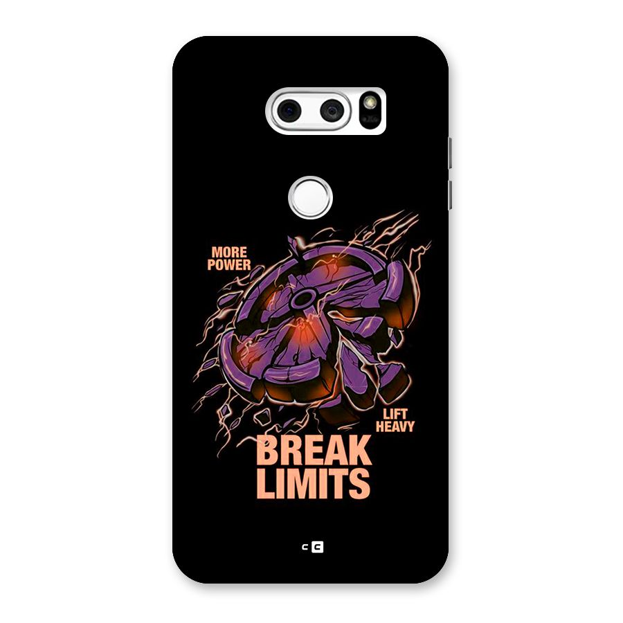Break Limits Back Case for LG V30