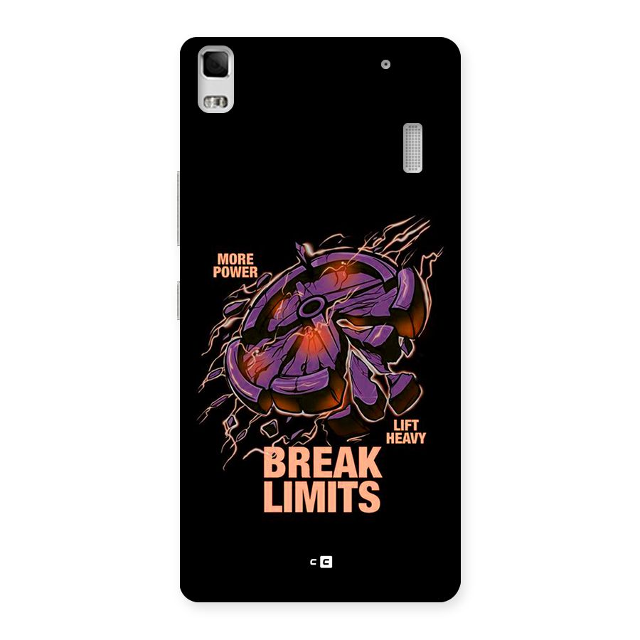 Break Limits Back Case for Lenovo A7000