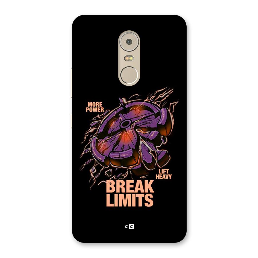 Break Limits Back Case for Lenovo K6 Note