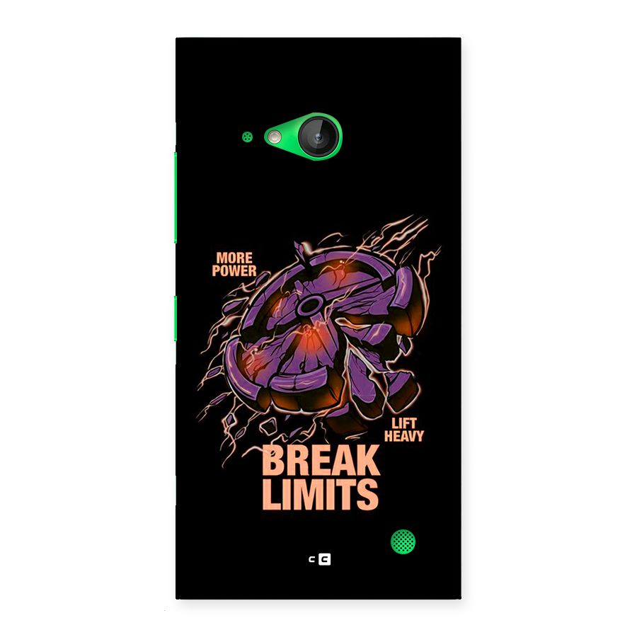 Break Limits Back Case for Lumia 730