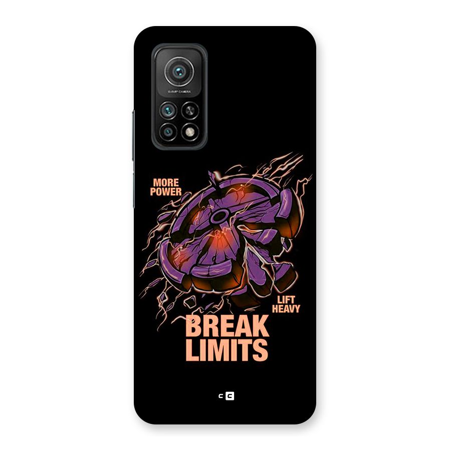 Break Limits Back Case for Mi 10T 5G