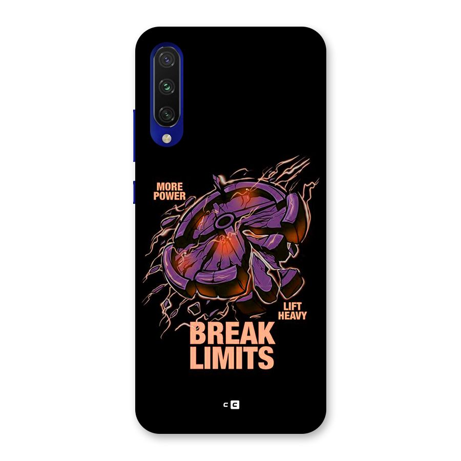 Break Limits Back Case for Mi A3
