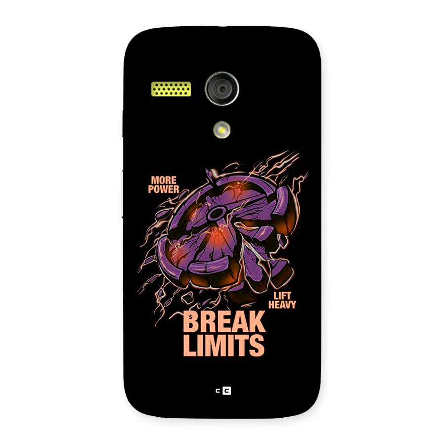Break Limits Back Case for Moto G