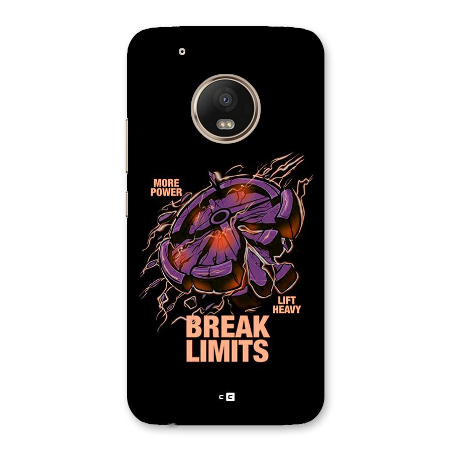 Break Limits Back Case for Moto G5 Plus