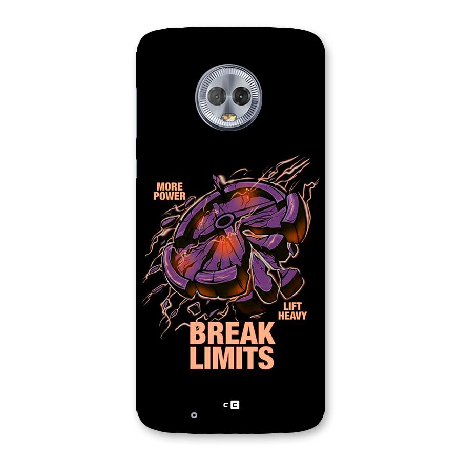 Break Limits Back Case for Moto G6