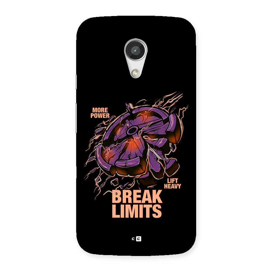 Break Limits Back Case for Moto G 2nd Gen