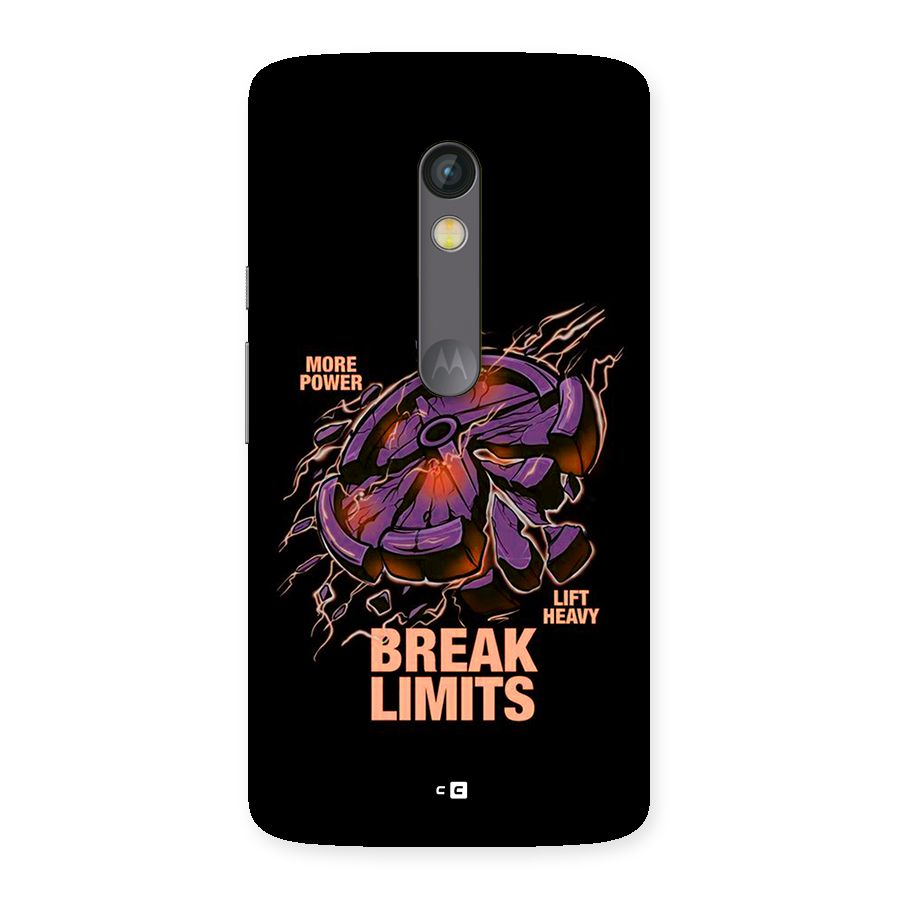 Break Limits Back Case for Moto X Play