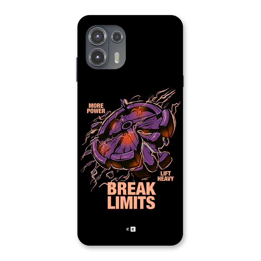 Break Limits Back Case for Motorola Edge 20 Fusion