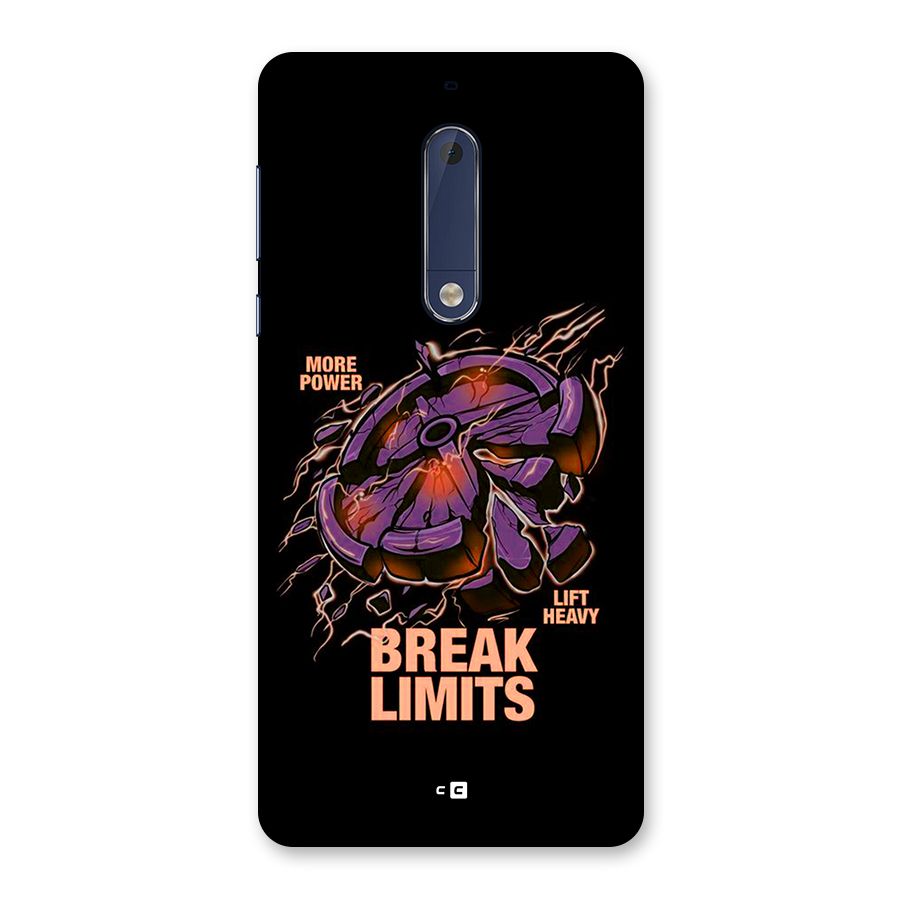 Break Limits Back Case for Nokia 5