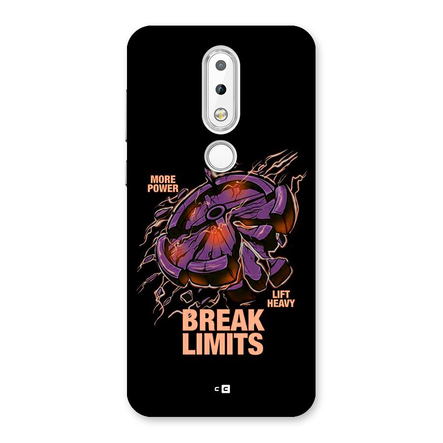 Break Limits Back Case for Nokia 6.1 Plus