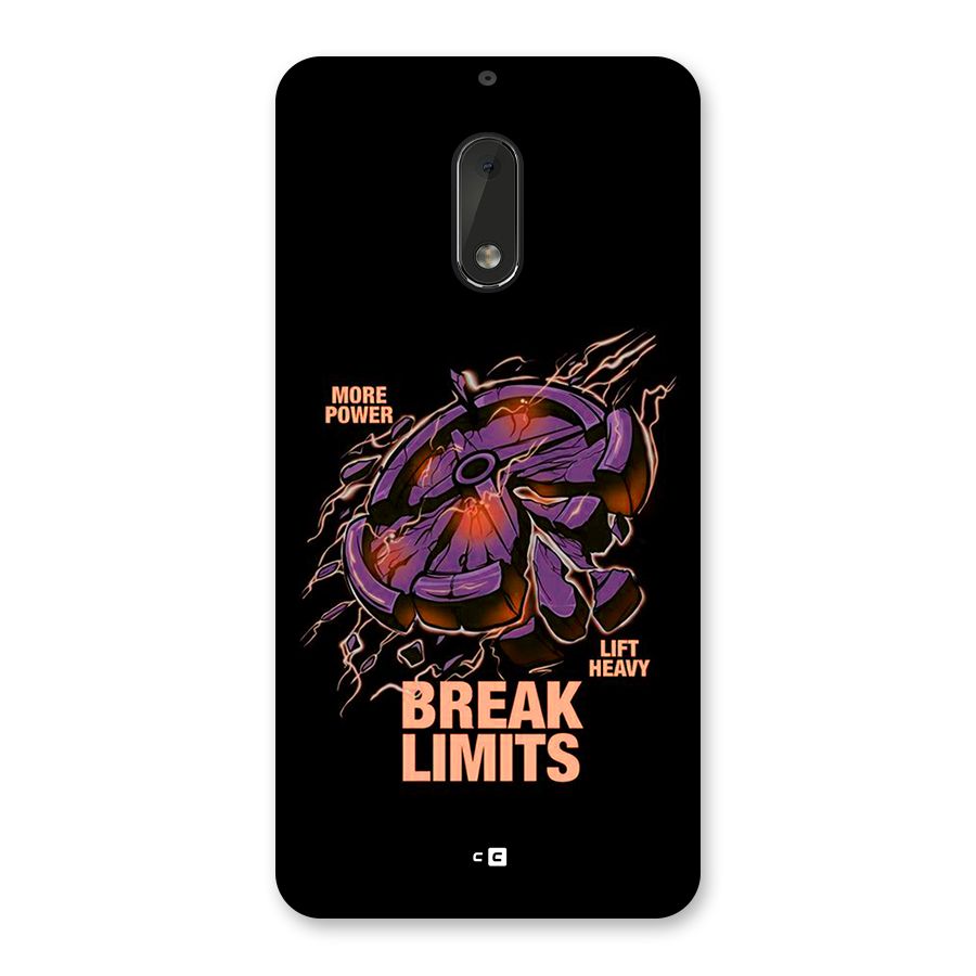Break Limits Back Case for Nokia 6