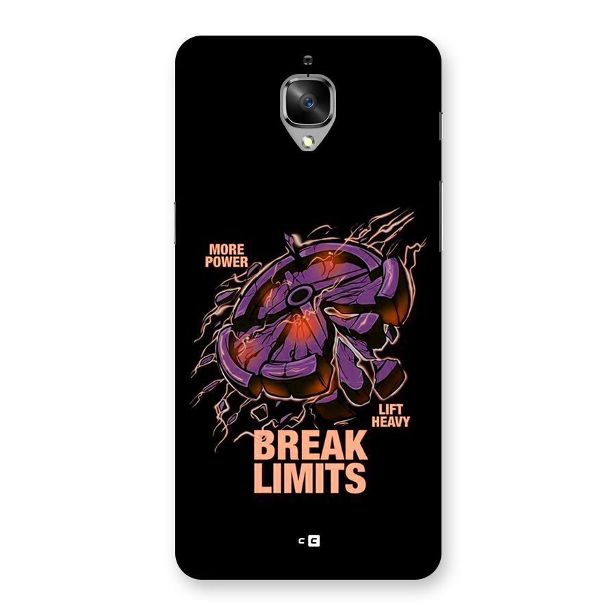 Break Limits Back Case for OnePlus 3
