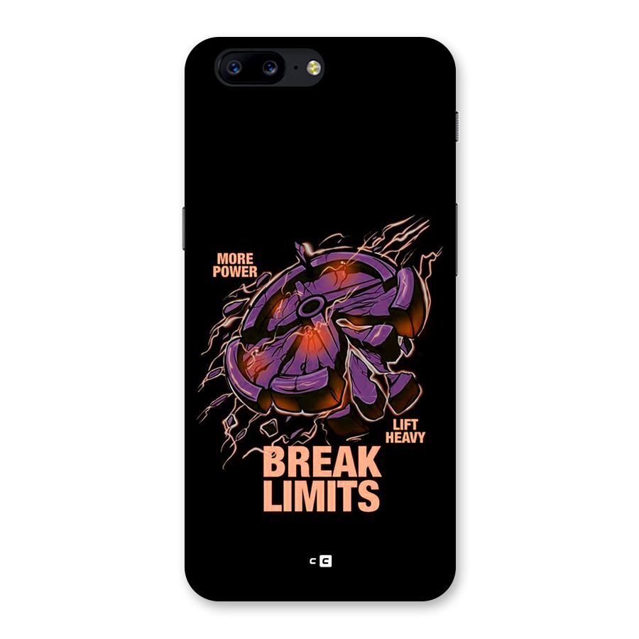 Break Limits Back Case for OnePlus 5