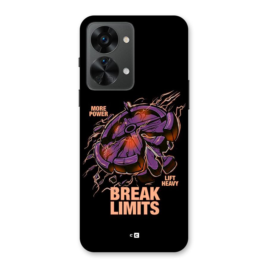 Break Limits Back Case for OnePlus Nord 2T
