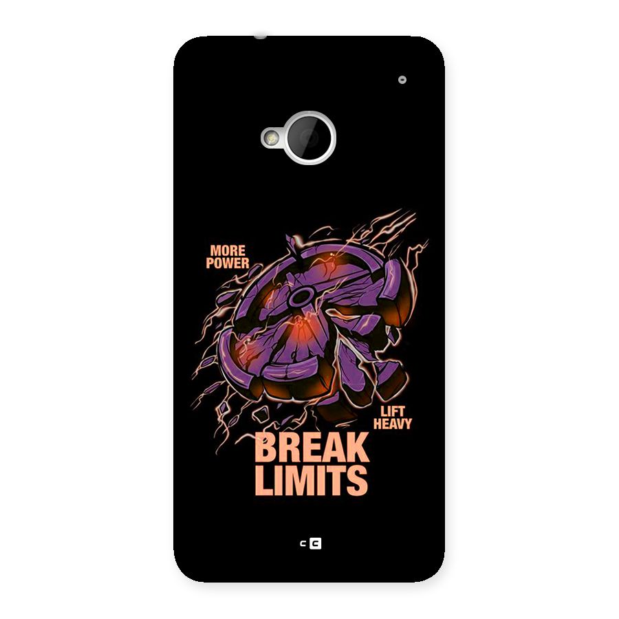 Break Limits Back Case for One M7 (Single Sim)
