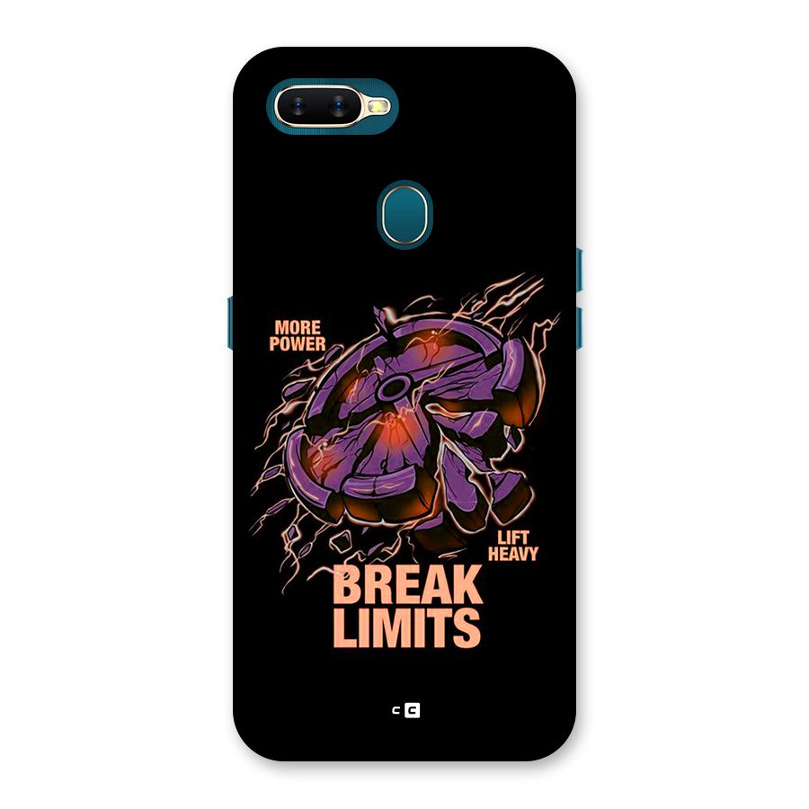 Break Limits Back Case for Oppo A12