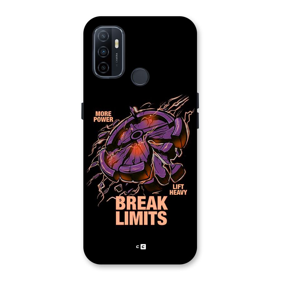 Break Limits Back Case for Oppo A32