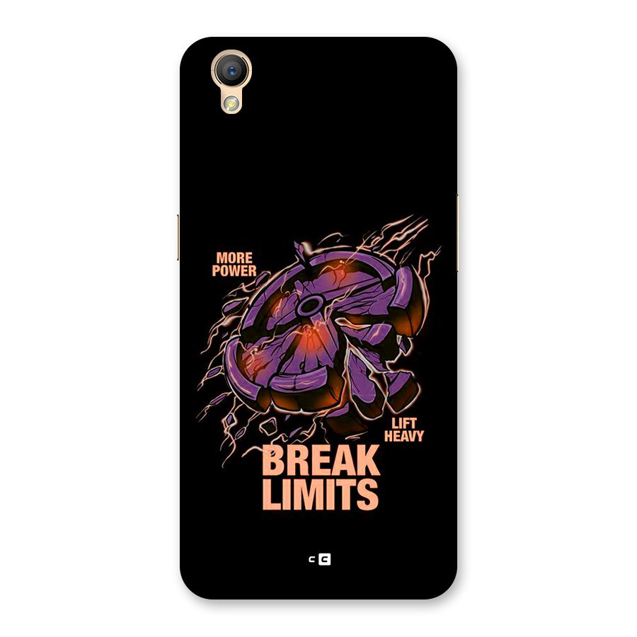 Break Limits Back Case for Oppo A37