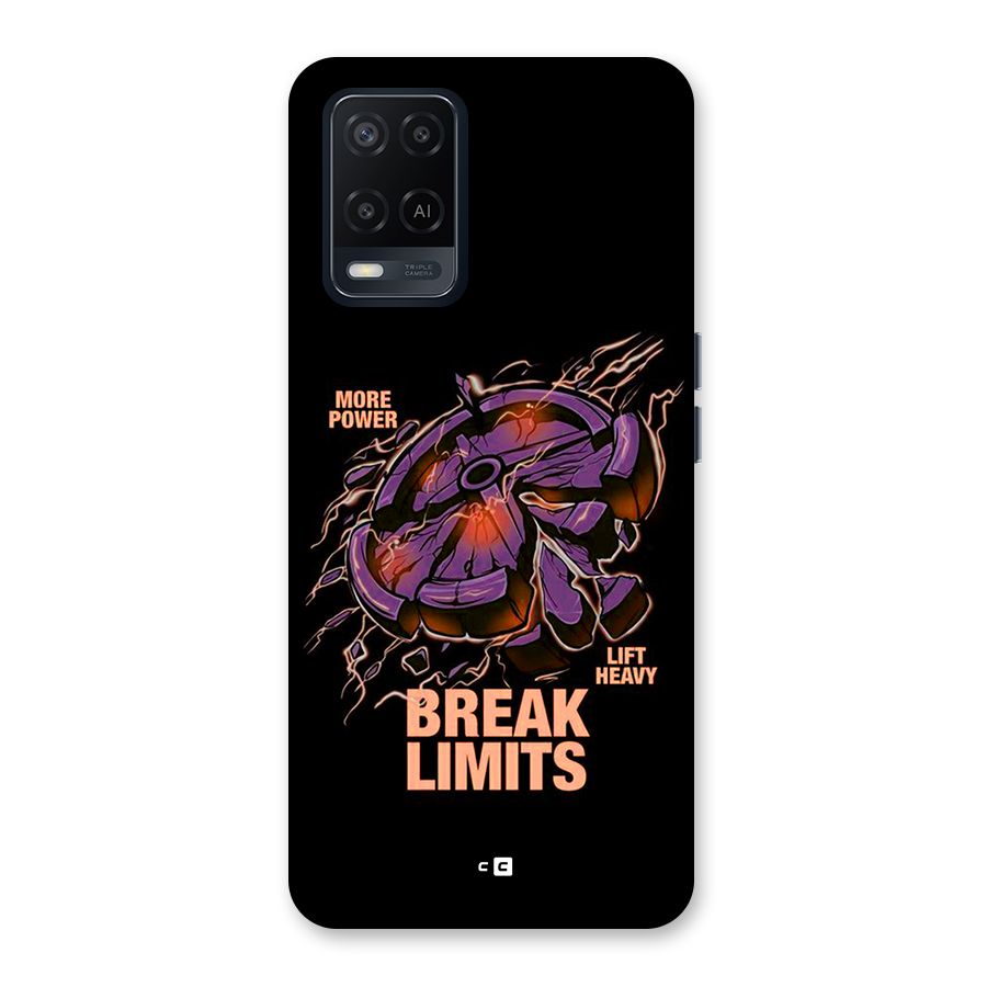Break Limits Back Case for Oppo A54