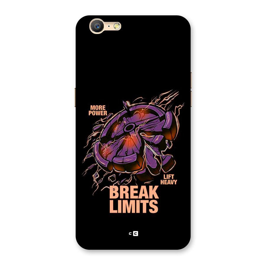 Break Limits Back Case for Oppo A57