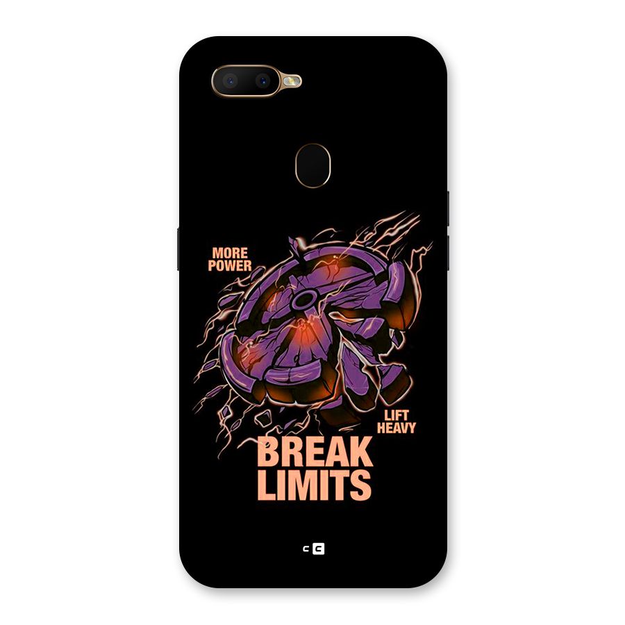 Break Limits Back Case for Oppo A5s