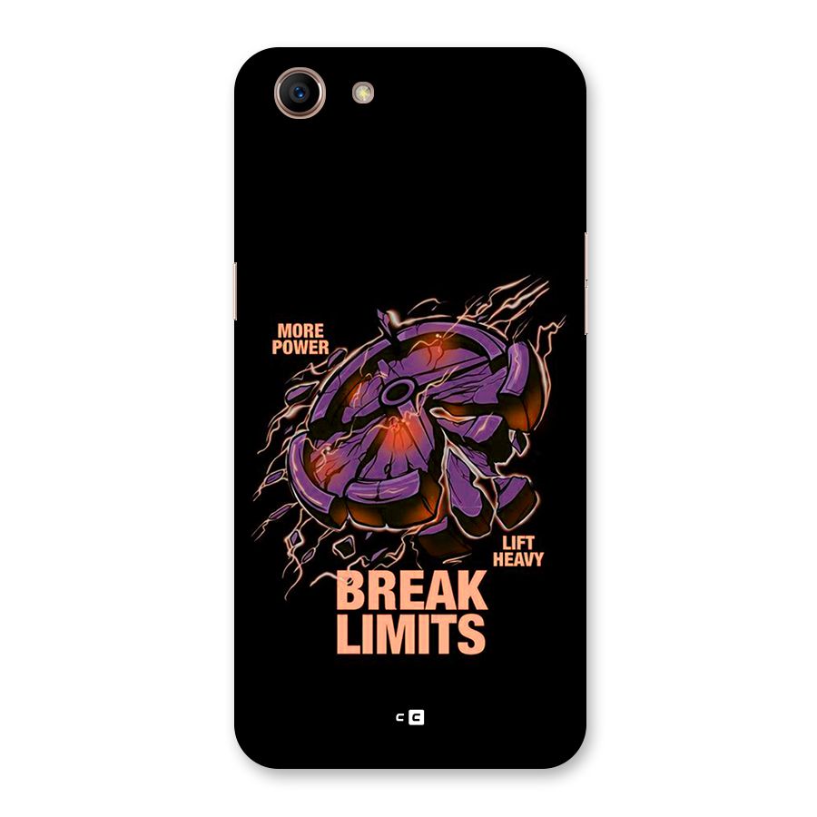 Break Limits Back Case for Oppo A83 (2018)