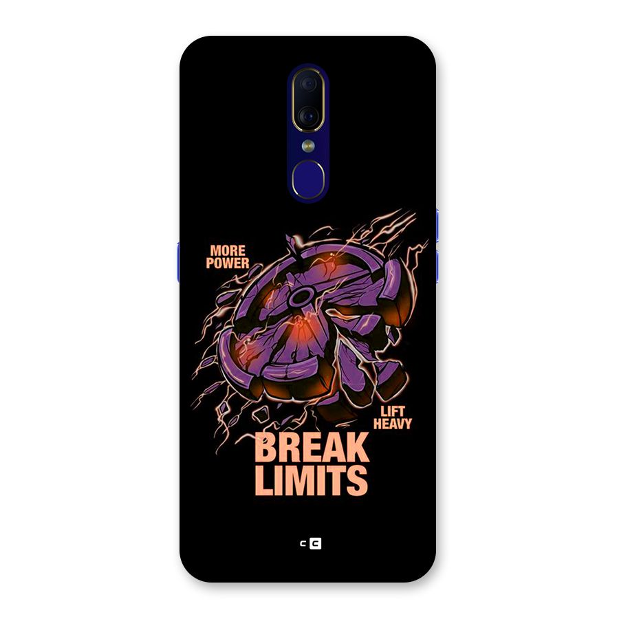 Break Limits Back Case for Oppo A9