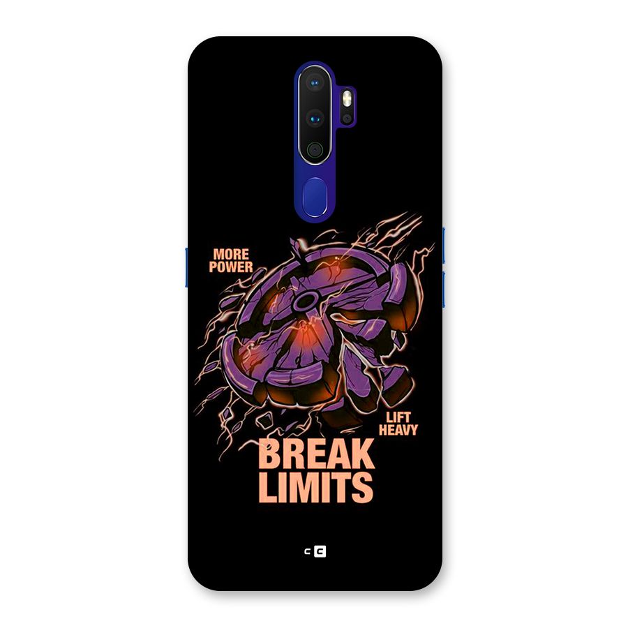 Break Limits Back Case for Oppo A9 (2020)