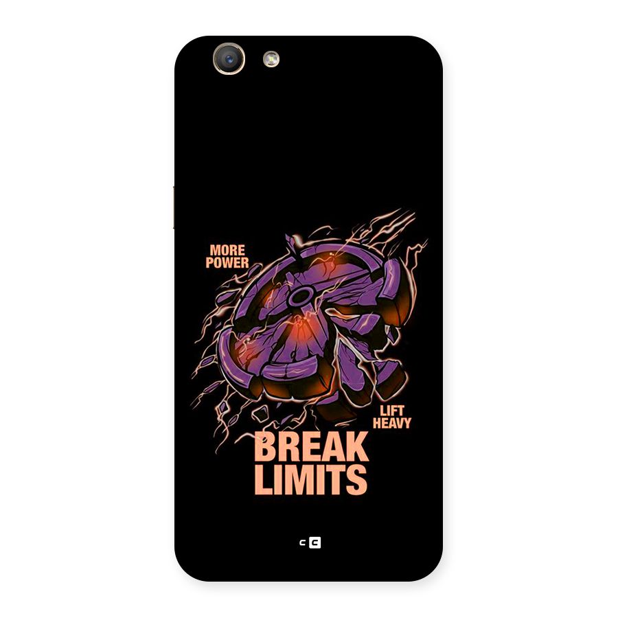 Break Limits Back Case for Oppo F1s