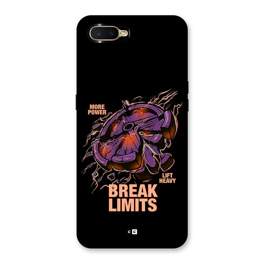 Break Limits Back Case for Oppo K1