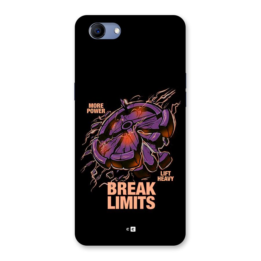 Break Limits Back Case for Realme 1
