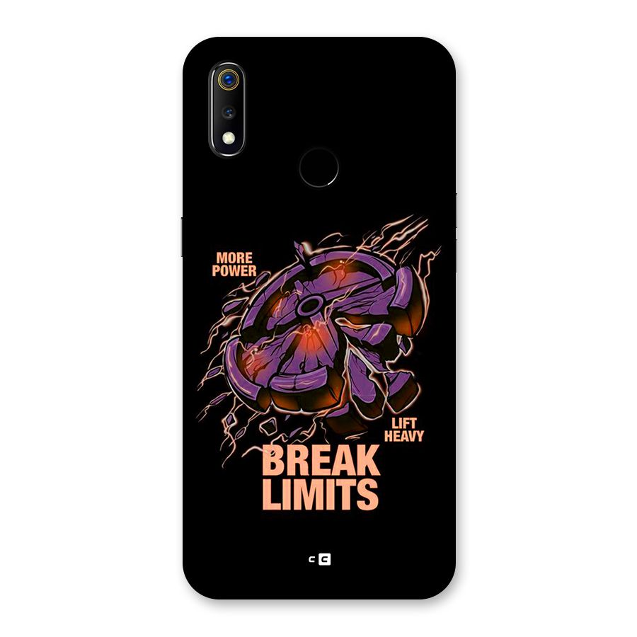 Break Limits Back Case for Realme 3