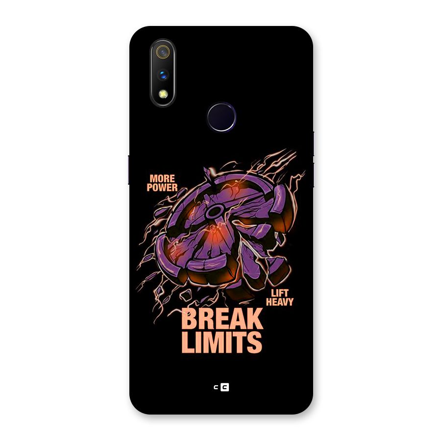 Break Limits Back Case for Realme 3 Pro