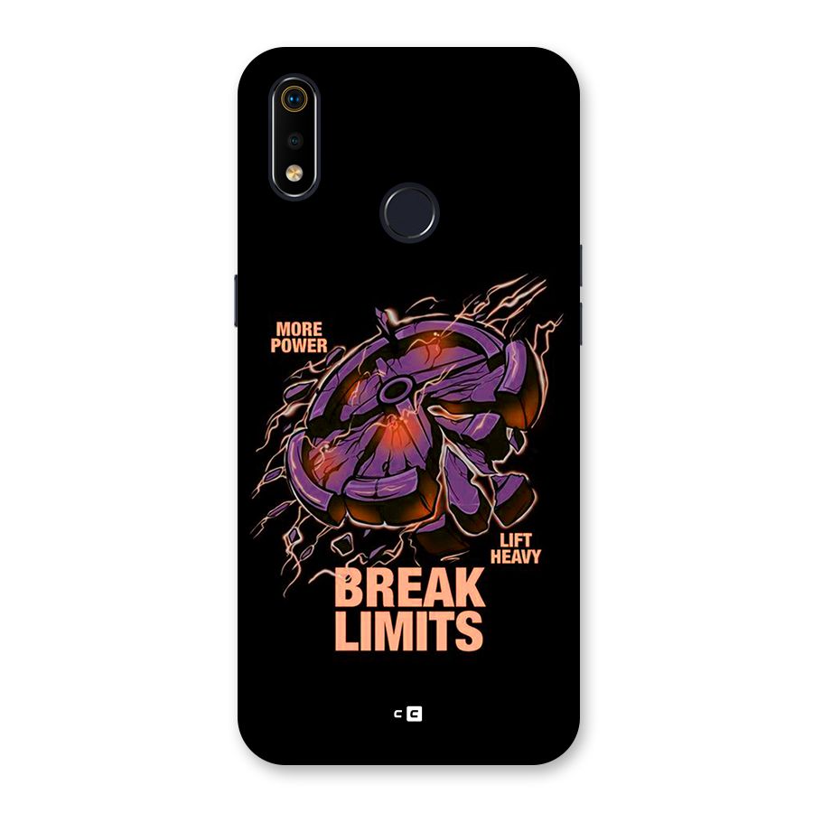 Break Limits Back Case for Realme 3i