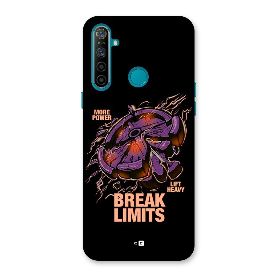 Break Limits Back Case for Realme 5i