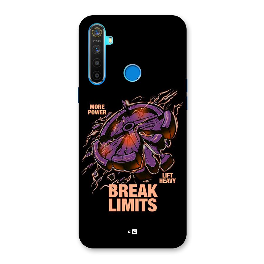 Break Limits Back Case for Realme 5s