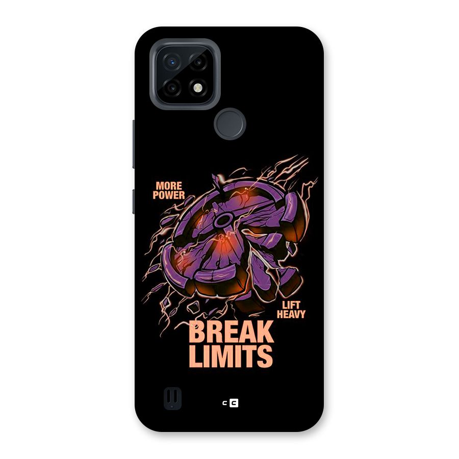 Break Limits Back Case for Realme C21