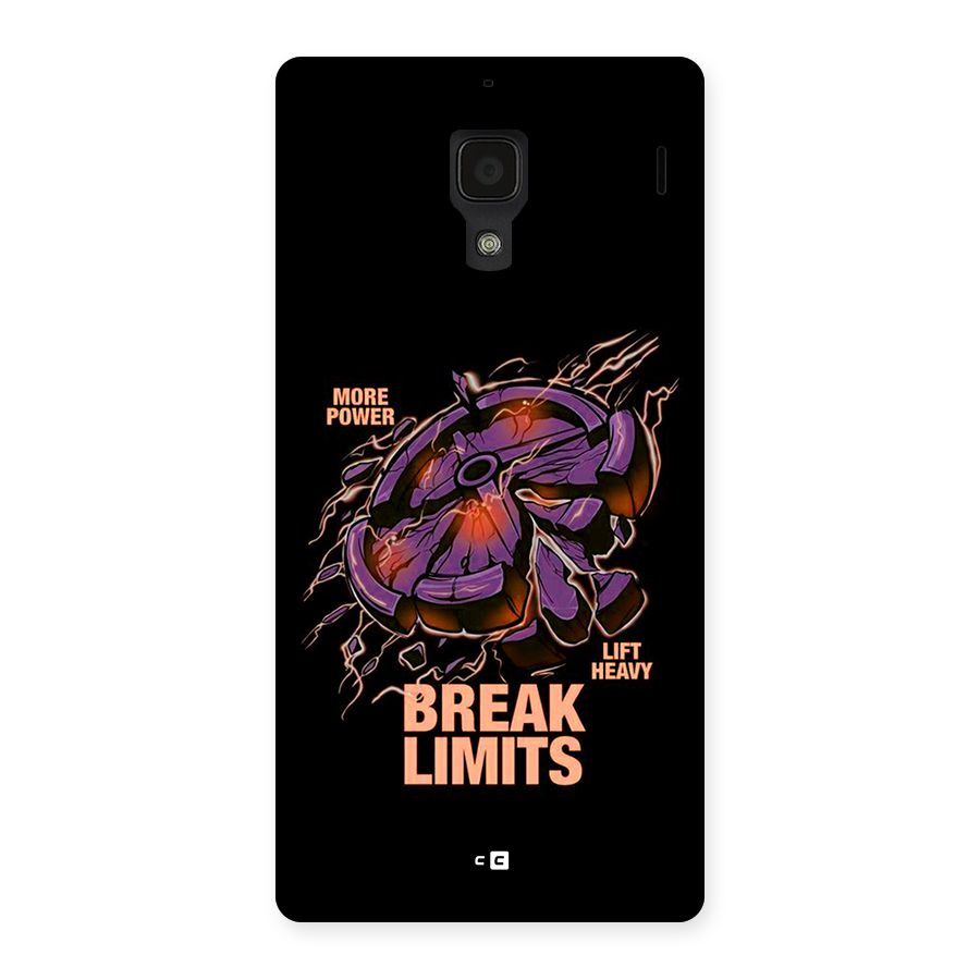 Break Limits Back Case for Redmi 1s